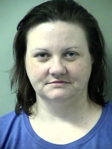 Ilena Renae Rasmussen, 43, who is accused of drowning her roommate’s spider in Crestview, Florida.